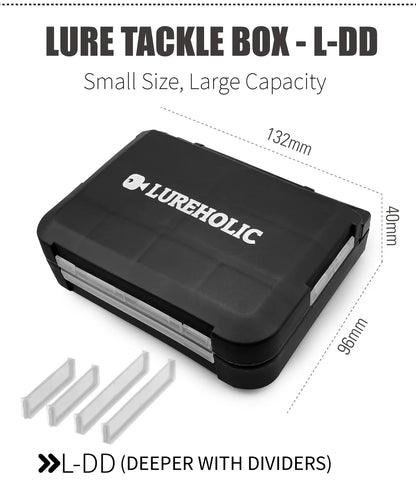 LUREHOLIC Fishing Tackle Organizer Box