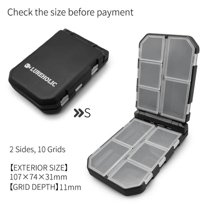 LUREHOLIC Fishing Tackle Organizer Box
