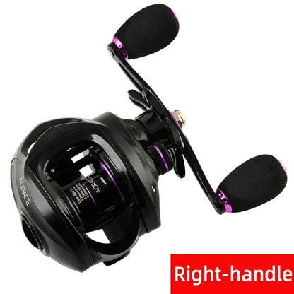 All Metal Baitcasting Reel – 7.2:1 High Drag Reel