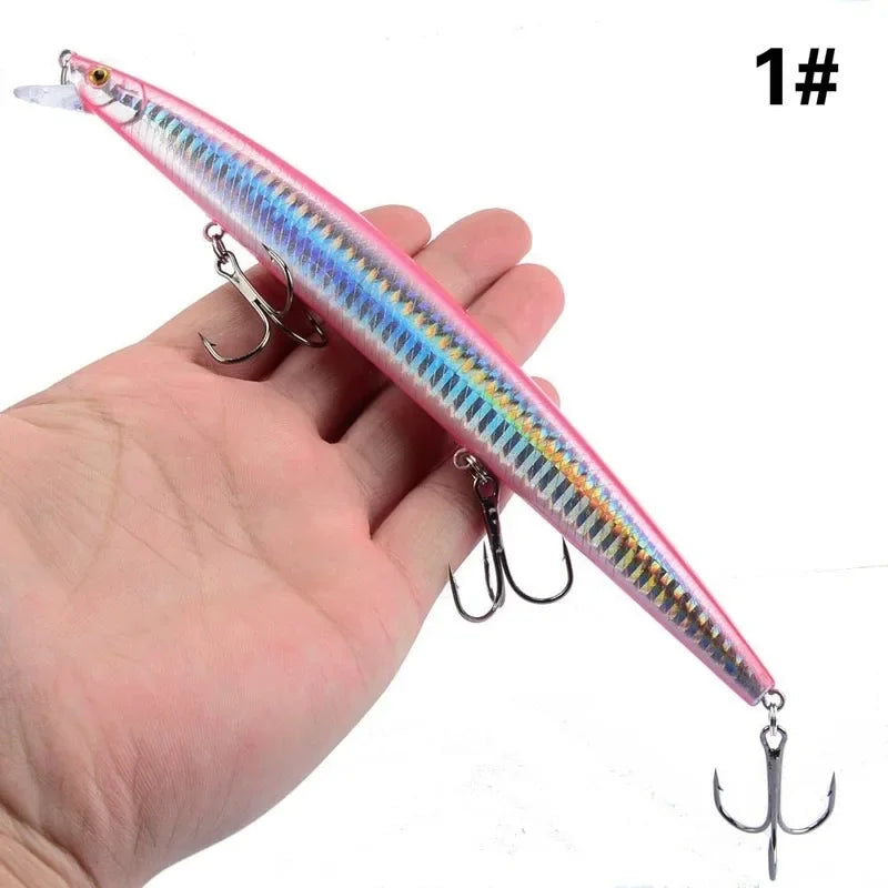 Laser Minnow Crankbait Fishing Lure