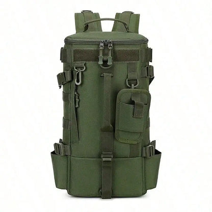 Large Capacity Fishing Backpack with Rod Holders