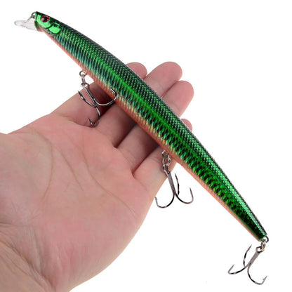 Laser Minnow Crankbait Fishing Lure