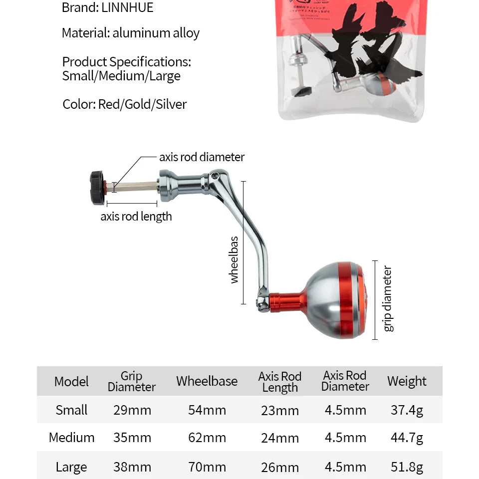 CHILENT Spinning Reel Handle Upgrade