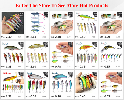 Laser Minnow Crankbait Fishing Lure