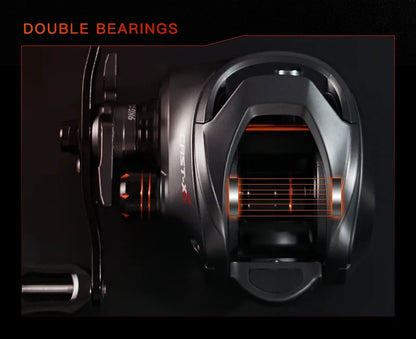 SEASIR Cast X2 Baitcasting Reel – 7.3:1 Carbon Fiber Reel