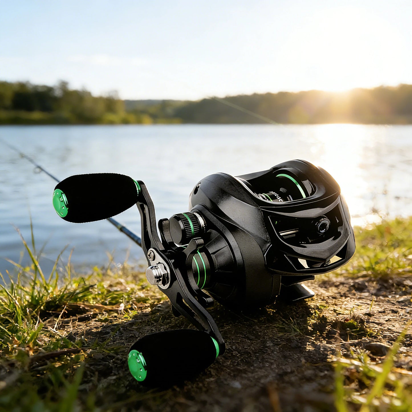 All Metal Baitcasting Reel – 7.2:1 High Drag Reel
