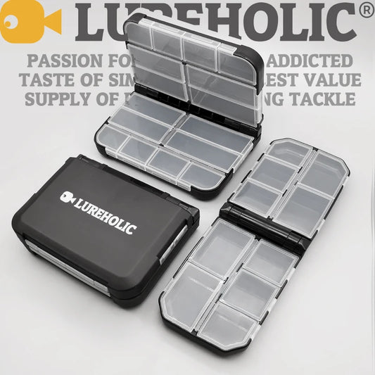 LUREHOLIC Fishing Tackle Organizer Box