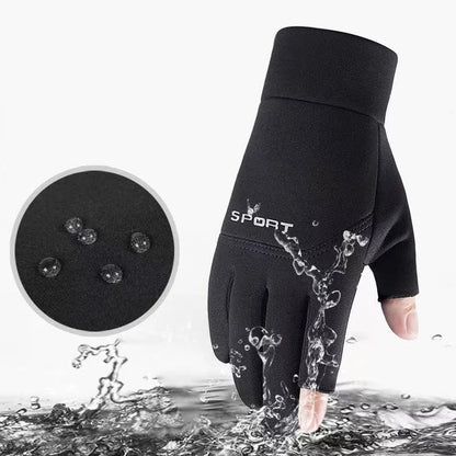 Winter Fishing Gloves with Touchscreen Fingers