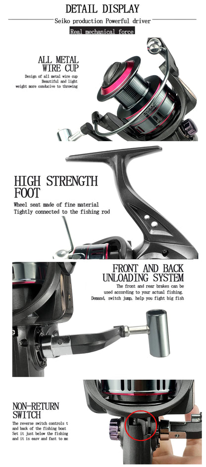 Carbon Fiber Telescopic Rod & Reel Combo