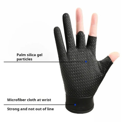 Breathable Anti-Slip Fishing Gloves
