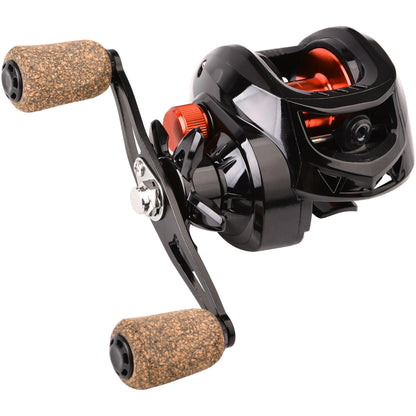 All Metal Baitcasting Reel – 7.2:1 High Drag Reel