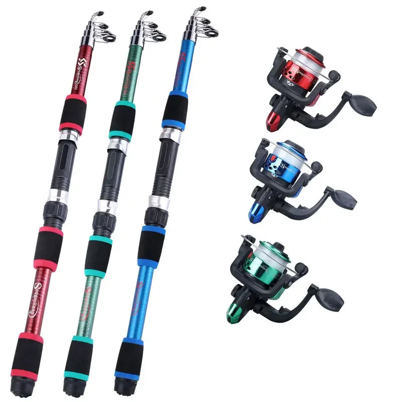 Telescopic Fishing Pole Travel Kit