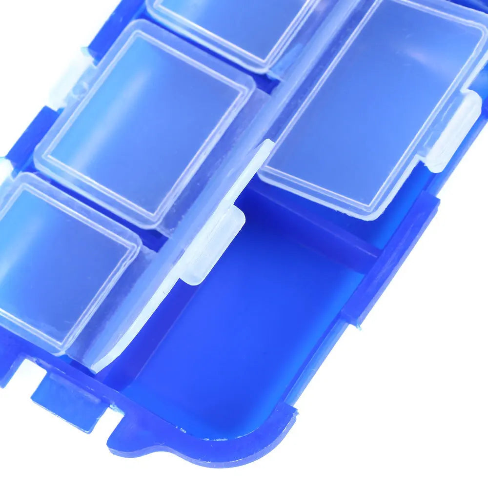 10 Compartment Fishing Tackle Box