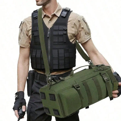 Large Capacity Fishing Backpack with Rod Holders