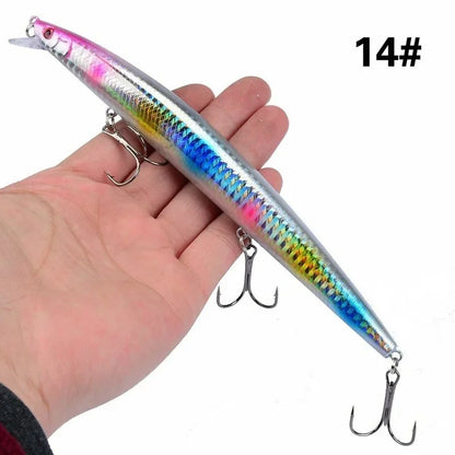 Laser Minnow Crankbait Fishing Lure