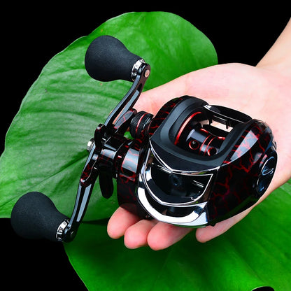 All Metal Baitcasting Reel – 7.2:1 High Drag Reel