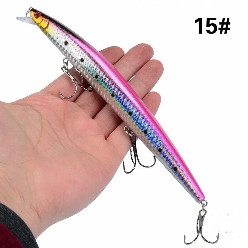 Laser Minnow Crankbait Fishing Lure
