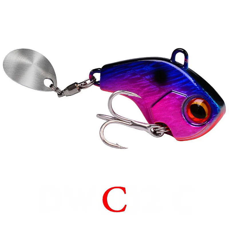 Metal Vib Spinner Fishing Lure