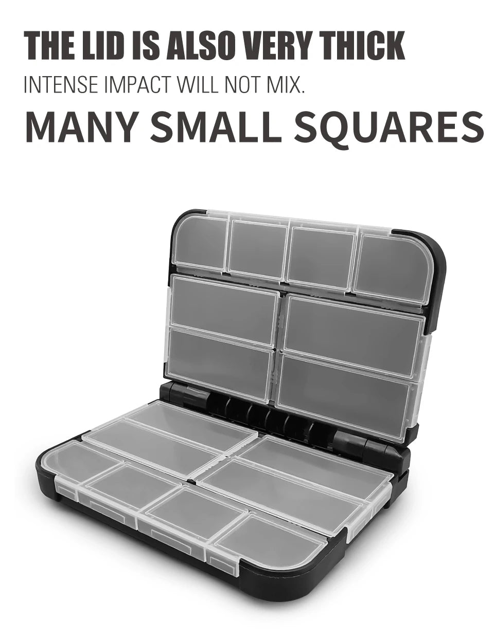 LUREHOLIC Fishing Tackle Organizer Box