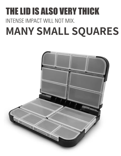 LUREHOLIC Fishing Tackle Organizer Box