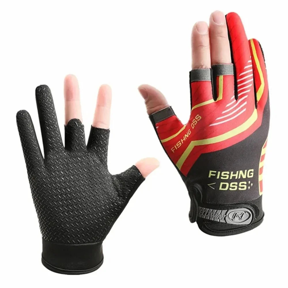 Breathable Anti-Slip Fishing Gloves