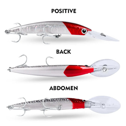 Deep Diving Minnow Fishing Lure