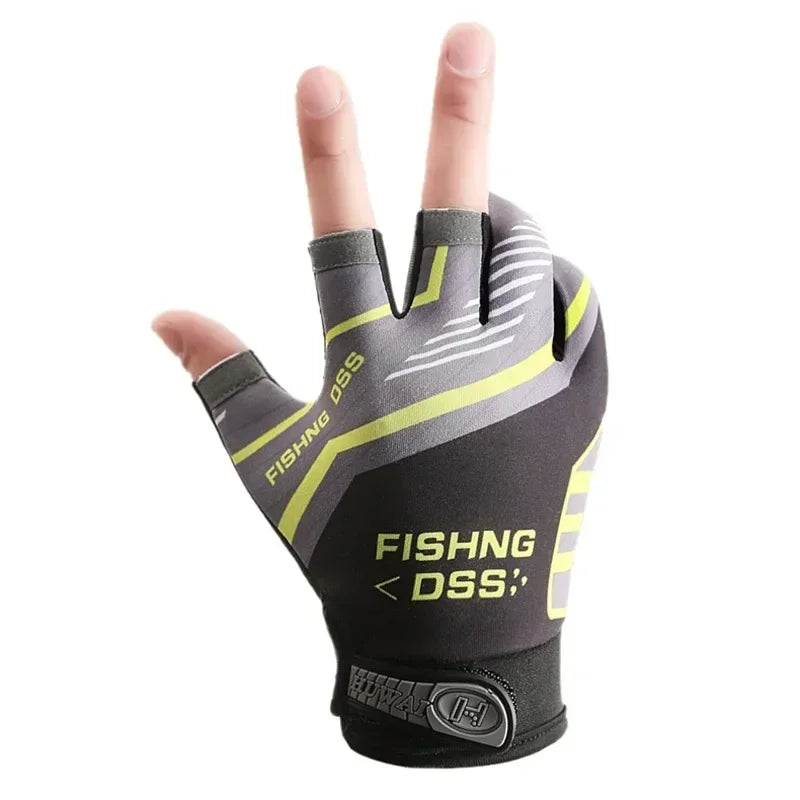 Breathable Anti-Slip Fishing Gloves