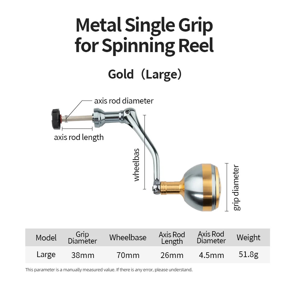 CHILENT Spinning Reel Handle Upgrade