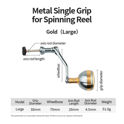 CHILENT Spinning Reel Handle Upgrade