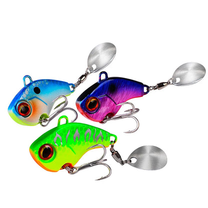 Metal Vib Spinner Fishing Lure