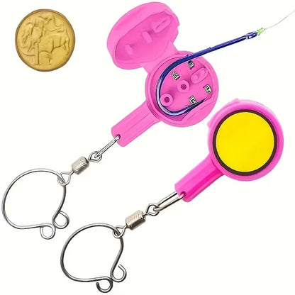 2pc Fishing Knot Tying Tool Set