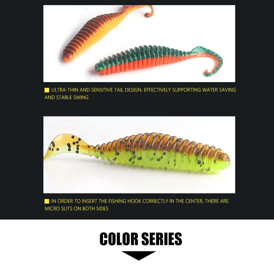 SoftTail Fishing Lure For Carp & Bass