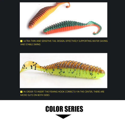 SoftTail Fishing Lure For Carp & Bass