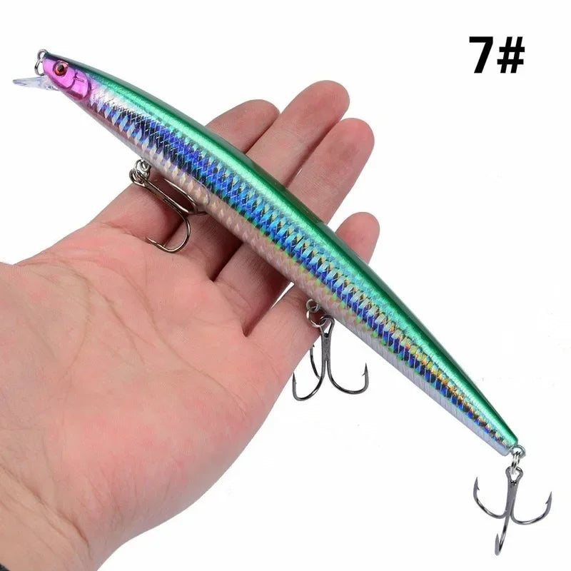 Laser Minnow Crankbait Fishing Lure