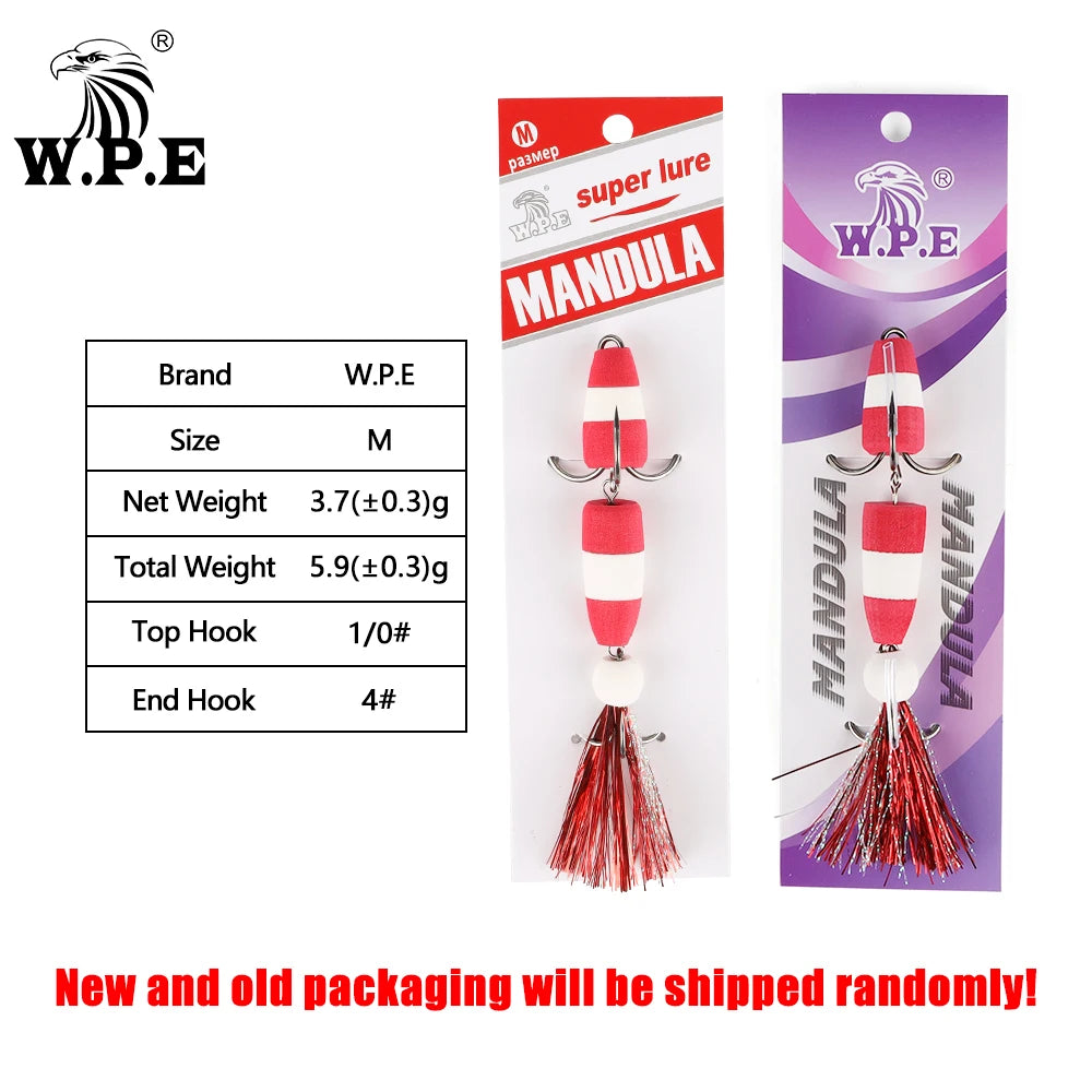 W.P.E Soft Swim Bait Fishing Lure