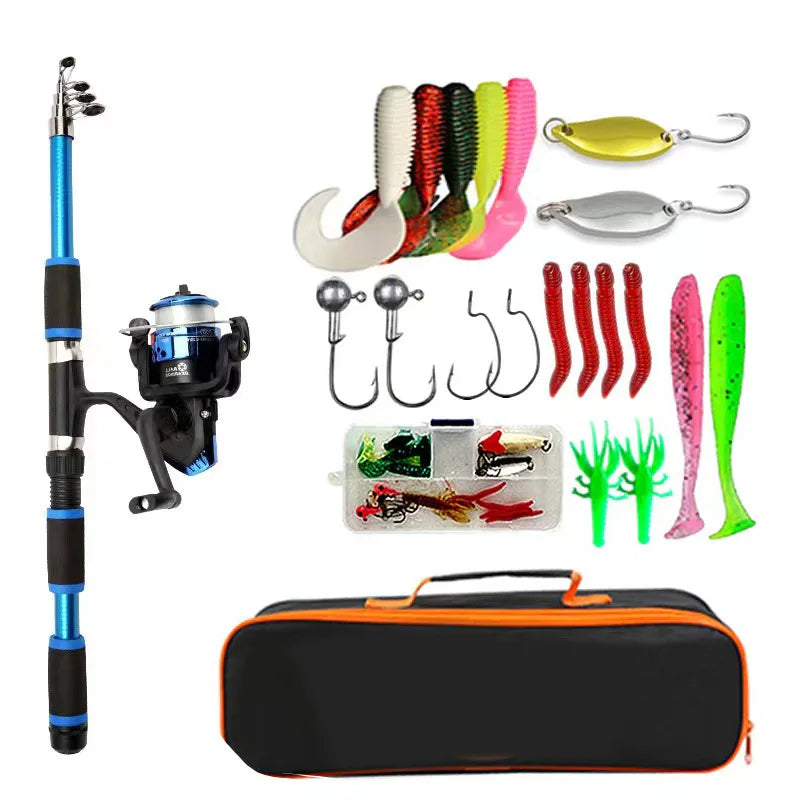 Telescopic Fishing Pole Travel Kit
