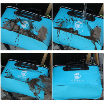 Waterproof Fishing Bucket & Tackle Storage Bag