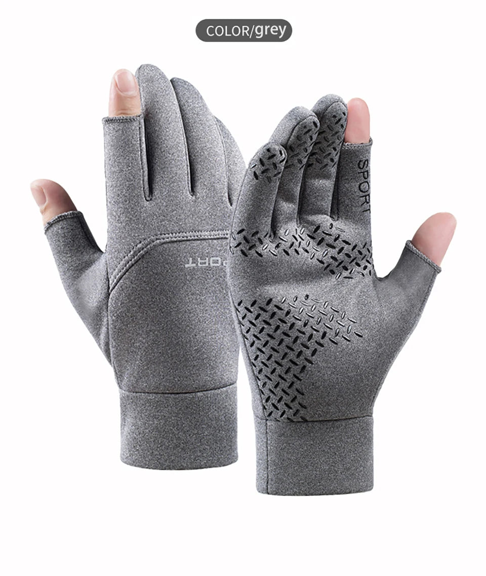 Winter Fishing Gloves with Touchscreen Fingers