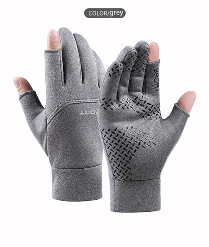 Winter Fishing Gloves with Touchscreen Fingers