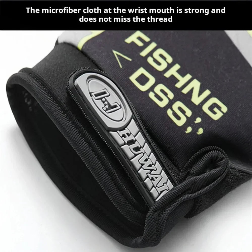 Breathable Anti-Slip Fishing Gloves