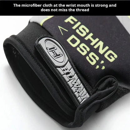 Breathable Anti-Slip Fishing Gloves