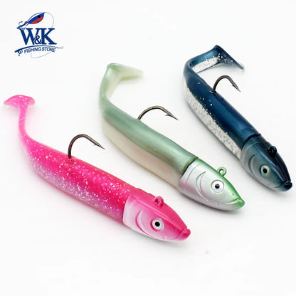 Seabass Paddle Tail Soft Lure Kit