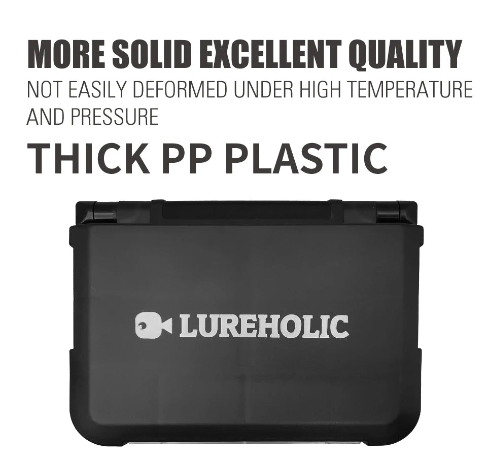 LUREHOLIC Fishing Tackle Organizer Box