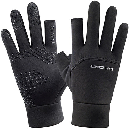 Winter Fishing Gloves with Touchscreen Fingers
