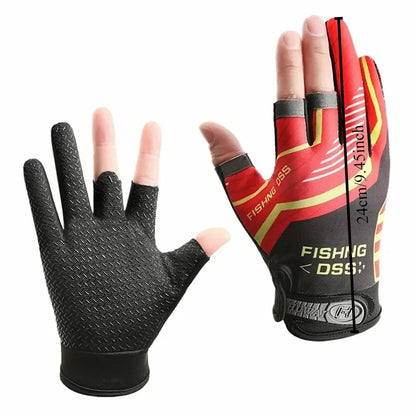 Breathable Anti-Slip Fishing Gloves