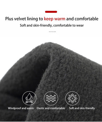 Winter Fishing Gloves with Touchscreen Fingers