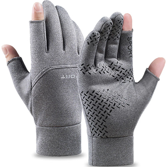 Winter Fishing Gloves with Touchscreen Fingers