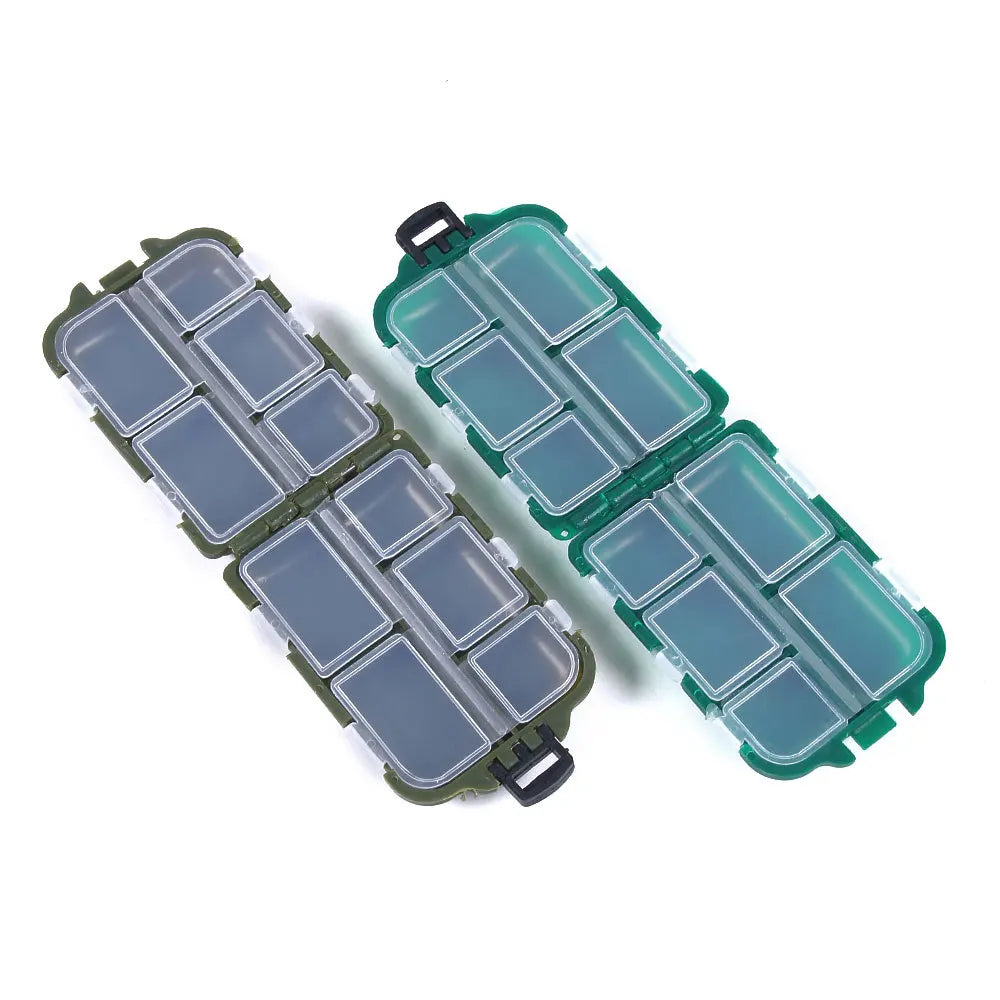 10 Compartment Fishing Tackle Box