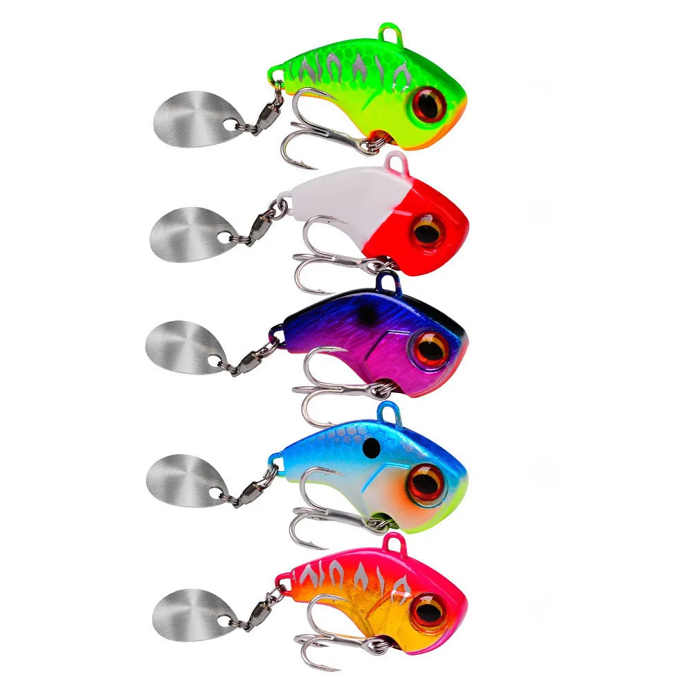 Metal Vib Spinner Fishing Lure