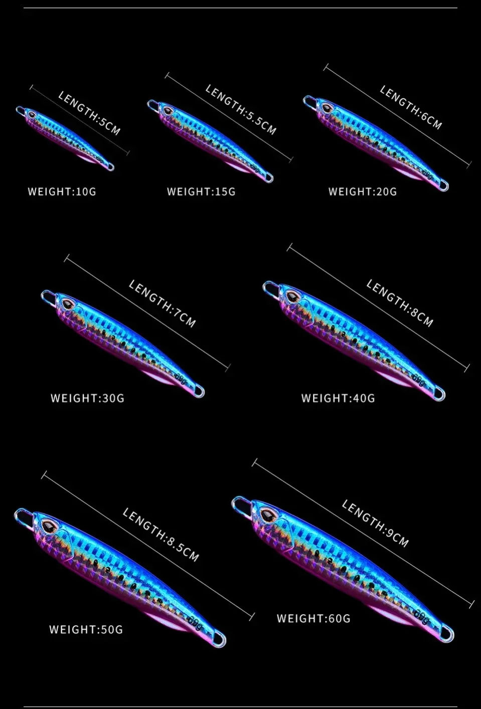 Trolling Hard Bait Fishing Lure Set